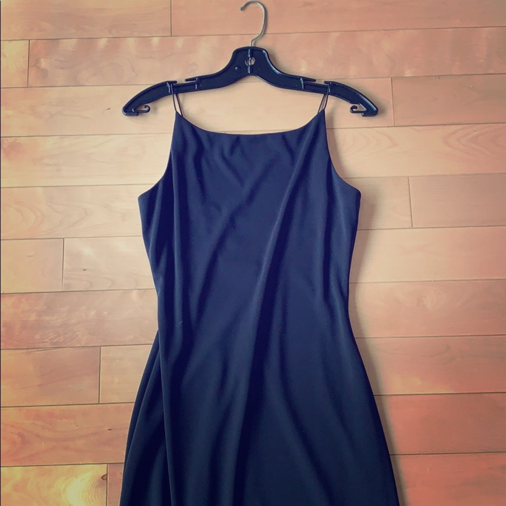 Maxi black dress